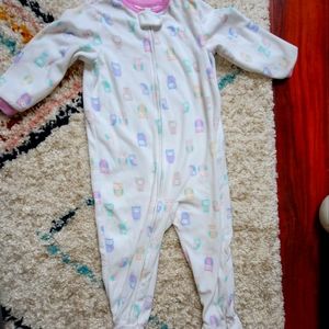 Fleece footy pajamas 2t